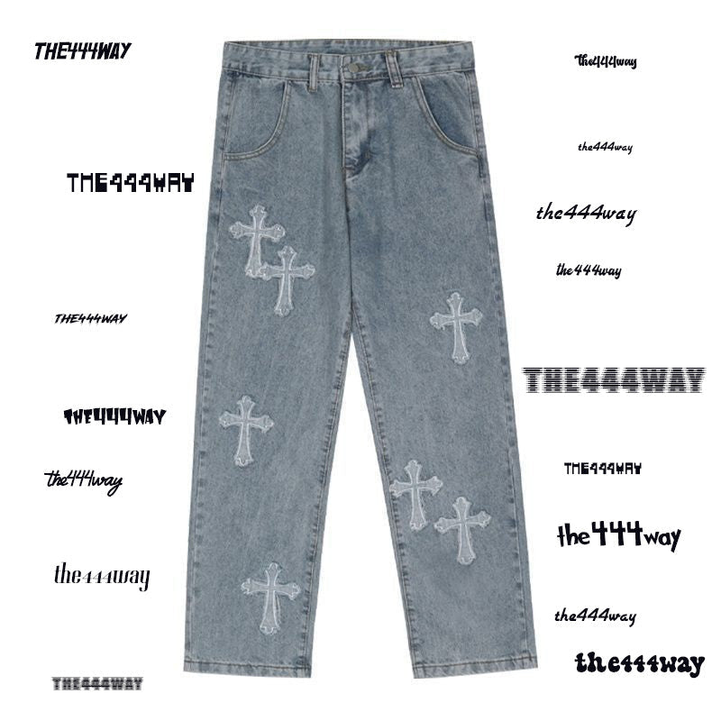 Cross Patch Jeans